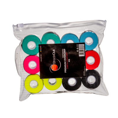 OWIJKI SHOCKOUT KOLOROWE PERFOROWANE (12 SZT)